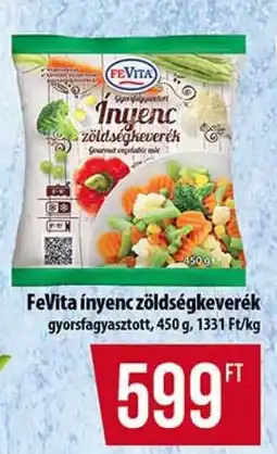 Coop FeVita Ínyenc zöldségkeverék ajánlat