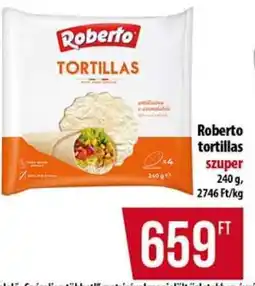 Coop Roberto tortillas ajánlat