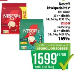 Coop Nescafé kávéspecialitás ajánlat