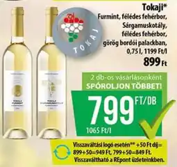 Coop Tokaji ajánlat