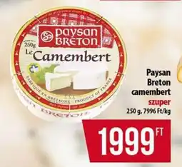Coop Paysans Breton Camembert ajánlat