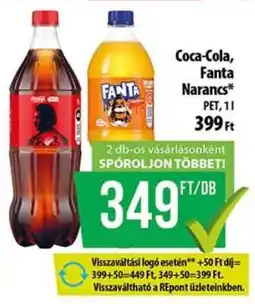 Coop Coca-Cola, Fanta Narancs ajánlat