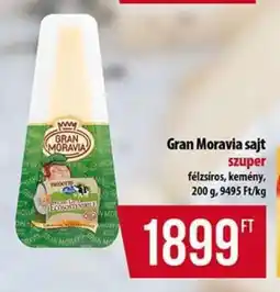 Coop Gran Moravia sajt ajánlat
