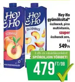 Coop HEY-HO GYÜMÖLCSITAL ajánlat