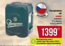 Coop Staropramen sör ajánlat