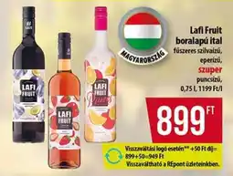 Coop Lafi Fruit boralapú ital ajánlat