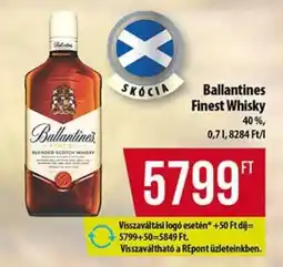 Coop Ballantines Finest Whisky ajánlat