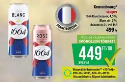 Coop Kronenbourg 1664 Rosé & Blanc ajánlat