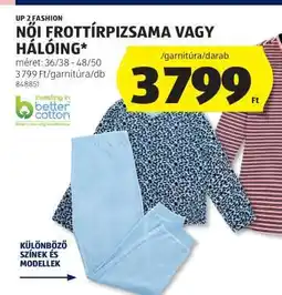 ALDI Női frottírpizsama vagy hálóing ajánlat