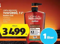 ALDI L'ORÉAL MEN EXPERT TUSFÜRDŐ, 1 l ajánlat