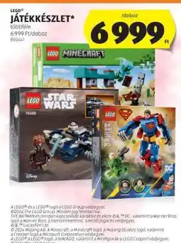 ALDI LEGO JÁTÉKKÉSZLET ajánlat