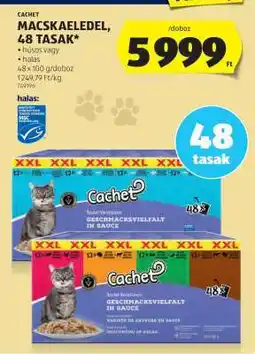 ALDI Cachet Macskaeledel, 48 tasak ajánlat
