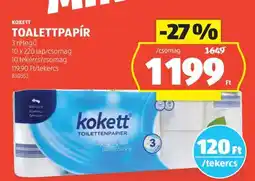 ALDI Kokett Toalettpapír ajánlat
