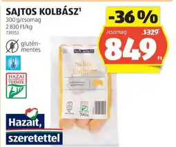 ALDI SAJTOS KOLBÁSZ ajánlat