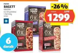 ALDI Pizzah Bagett ajánlat