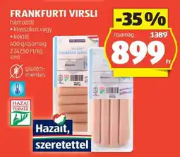 ALDI Frankfurti virsli ajánlat