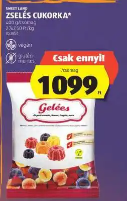 ALDI Sweet Land Zselés Cukorka ajánlat