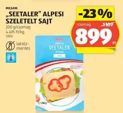 ALDI MILSANI „SEETALER” ALPESI SZELETELT SAJT ajánlat