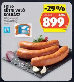 ALDI FRISS SÜTNI VALÓ KOLBÁSZ ajánlat