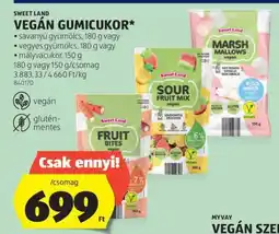 ALDI Sweet Land Vegán GUMICUKOR ajánlat