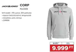 Hervis Jack Jones Corp pulóver ajánlat