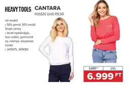 Hervis Heavy Tools Cantara hosszú ujjú felső ajánlat