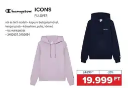 Hervis Champion Icons pulóver ajánlat