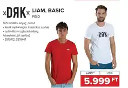 Hervis DRK Liam, basic póló ajánlat