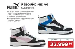 Hervis Puma Rebound mid v6 Szabadidőcipő ajánlat