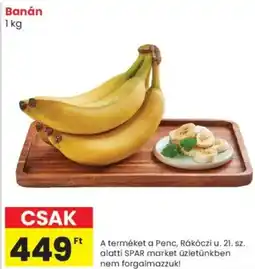 Spar Market Banán ajánlat