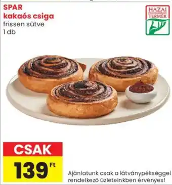 Spar Market Spar Kakaós csiga ajánlat