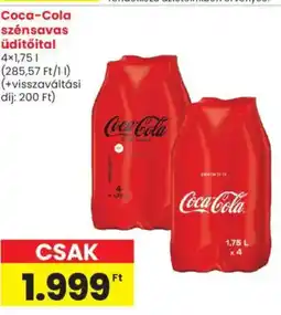 Spar Market Coca-Cola szénsavas üdítőital ajánlat