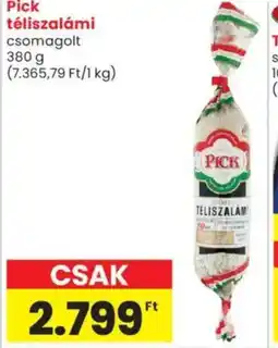 Spar Market Pick téliszalámi ajánlat