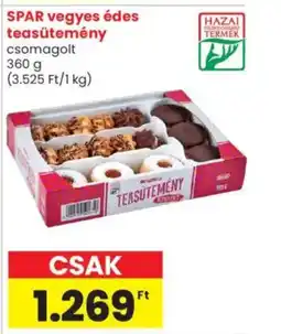 Spar Market SPAR vegyes édes teasütemény ajánlat