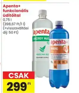 Spar Market Apenta+ funkcionális üdítőital ajánlat