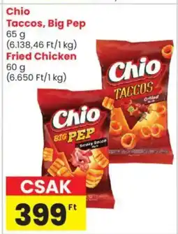 Spar Market Chio Taccos, Big Pep ajánlat