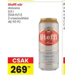 Spar Market Steffl sör ajánlat
