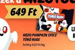 Príma Mizo pumpkin spice túró rudi ajánlat