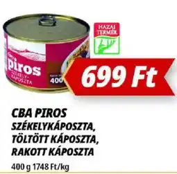 Príma Cba piros Székelykáposzta ajánlat
