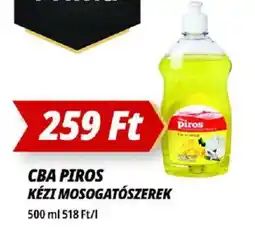 Príma Cba piros Kézi mosogatószerek ajánlat