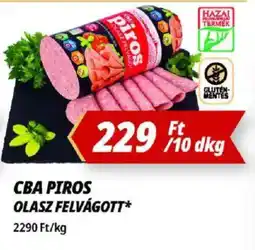 Príma Cba piros Olasz felvágott ajánlat