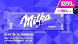 Príma Milka táblás csokoládék ajánlat