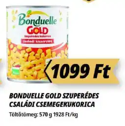 Príma Bonduelle gold szuperédes családi ajánlat