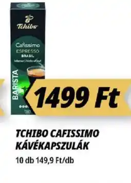 Príma Tchibo cafissimo kávékapszulák ajánlat