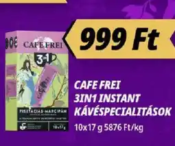 Príma Cafe frei 3in1 instant kávéspecialitások ajánlat
