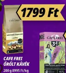 Príma Cafe frei őrőlt kávék ajánlat