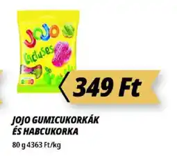 Príma Jojo gumicukorkák és habcukorka ajánlat