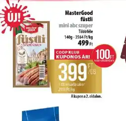 Coop MasterGood füstli ajánlat