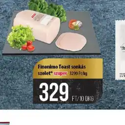 Coop Finonimo Toast sonkás szalet ajánlat