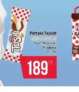 Coop Pöttyös Tejsüti ajánlat